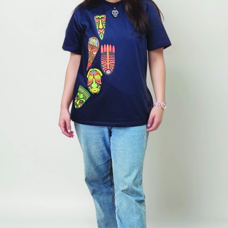 Oro Masko Tee (Close neck unisex T-shirt)