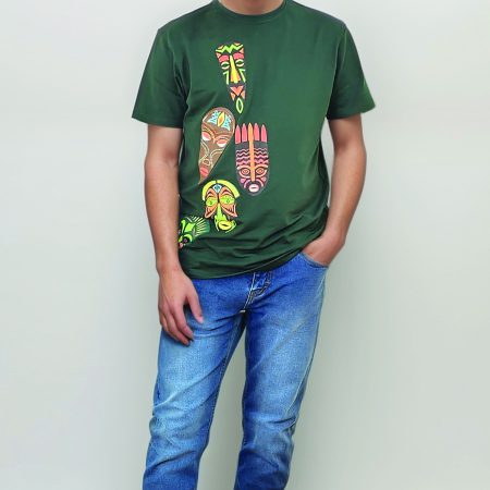 Oro Masko Tee (Close neck unisex T-shirt)