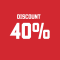 40% Discount